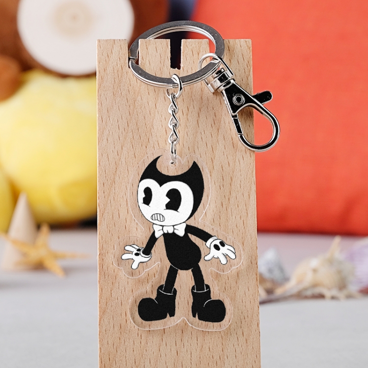 Bendy and the ink machine Anime acrylic keychain price for 5 pcs 3539