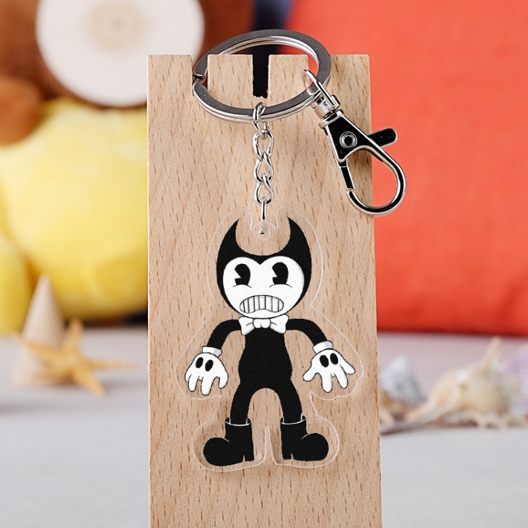Bendy and the ink machine Anime acrylic keychain price for 5 pcs 3540