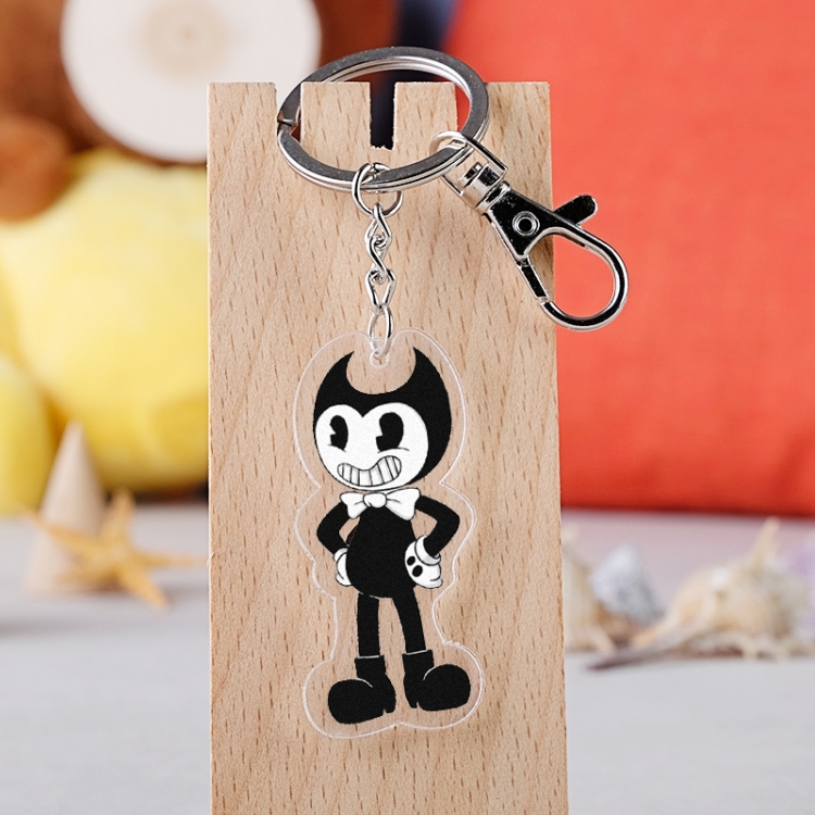 Bendy and the ink machine Anime acrylic keychain price for 5 pcs 3534