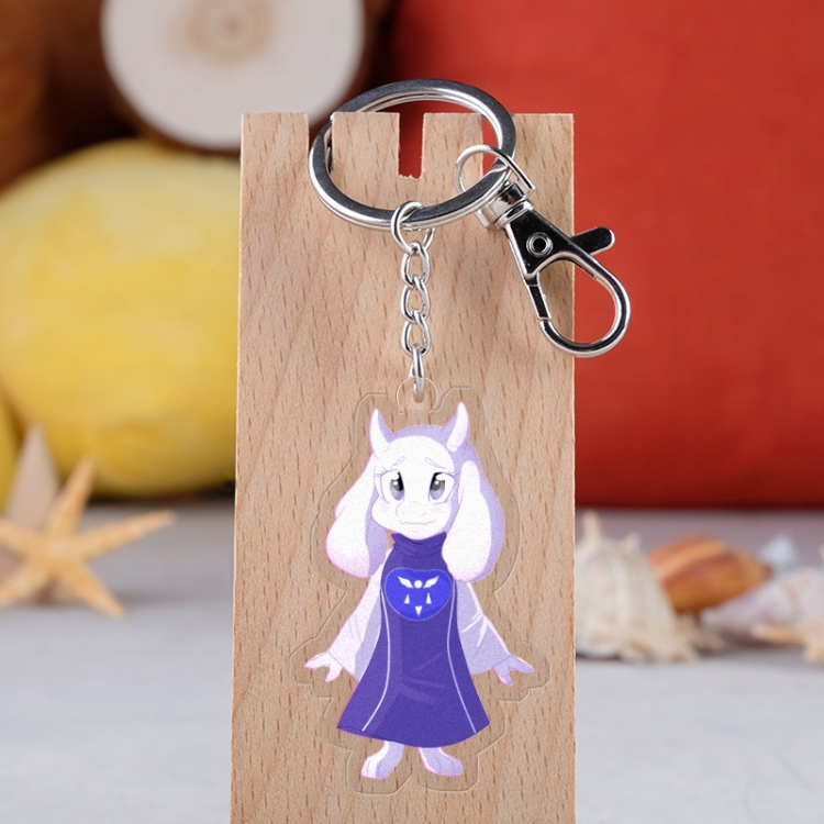 Undertale Anime acrylic keychain price for 5 pcs 3095
