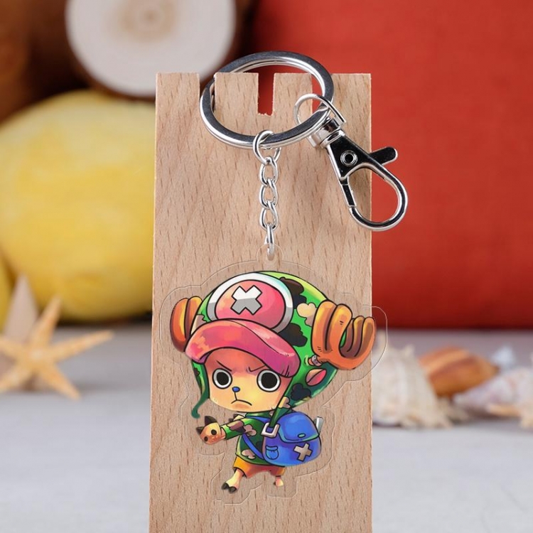 One Piece Anime acrylic keychain price for 5 pcs 2098