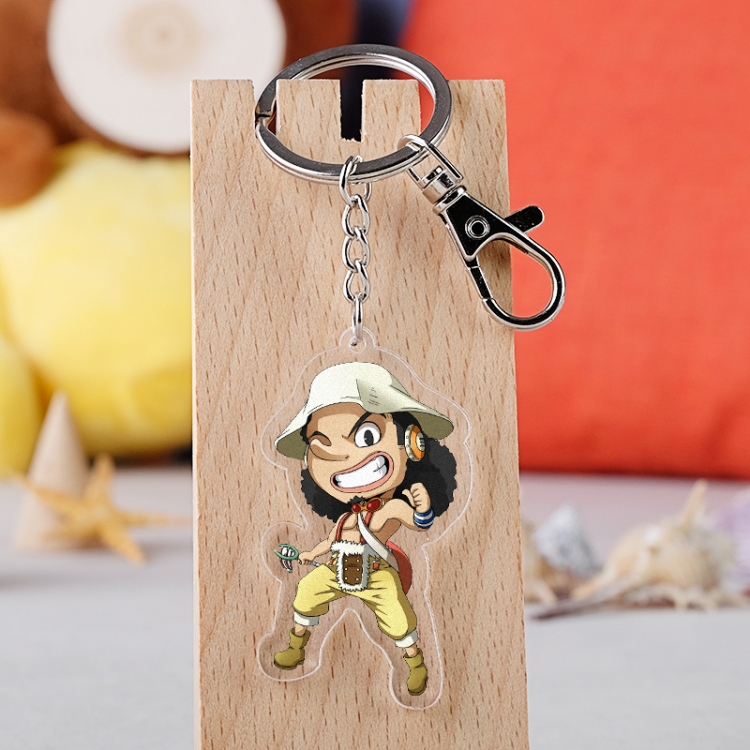 One Piece Anime acrylic keychain price for 5 pcs 2332