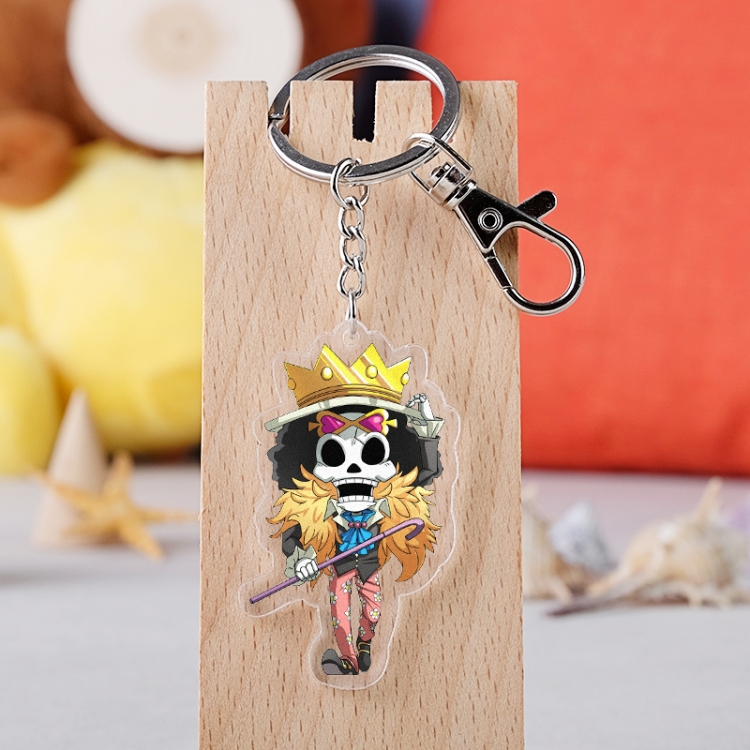 One Piece Anime acrylic keychain price for 5 pcs 2334