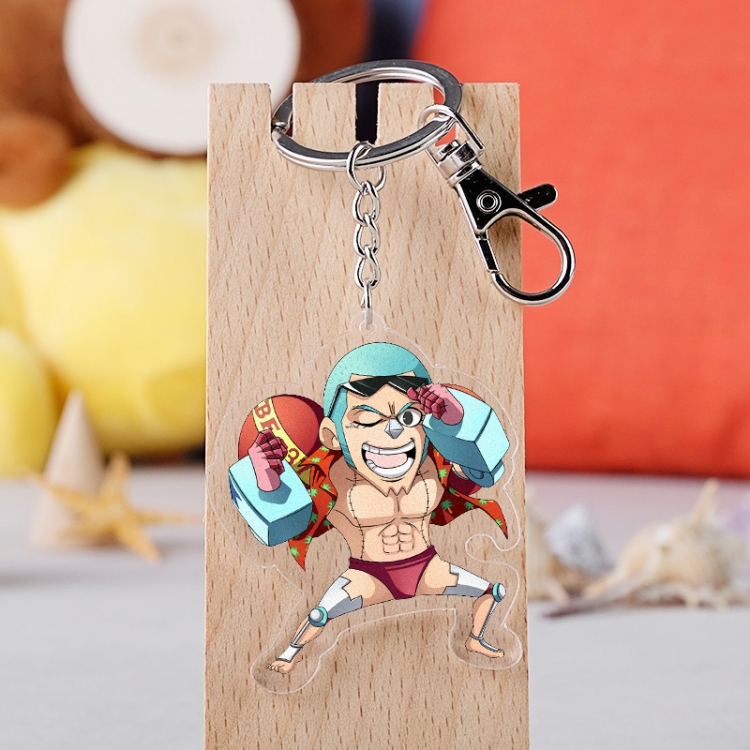 One Piece Anime acrylic keychain price for 5 pcs 2339