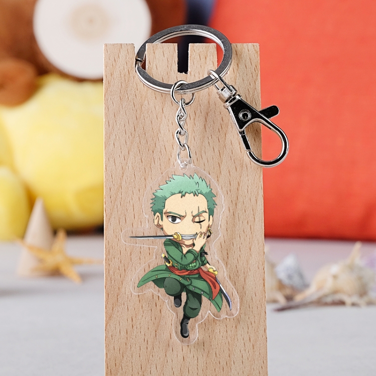 One Piece Anime acrylic keychain price for 5 pcs 2335