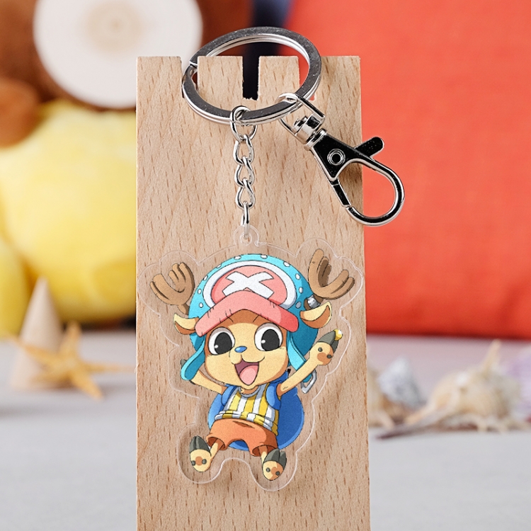 One Piece Anime acrylic keychain price for 5 pcs 2337