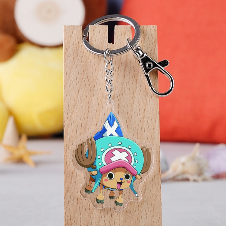 One Piece Anime acrylic keychain price for 5 pcs 2328