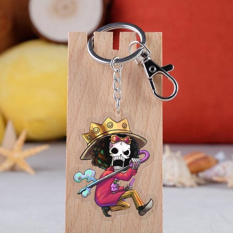 One Piece Anime acrylic keychain price for 5 pcs 2104