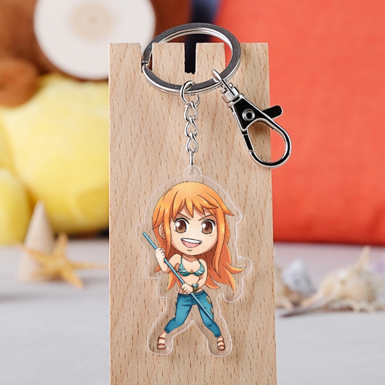 One Piece Anime acrylic keychain price for 5 pcs 2333