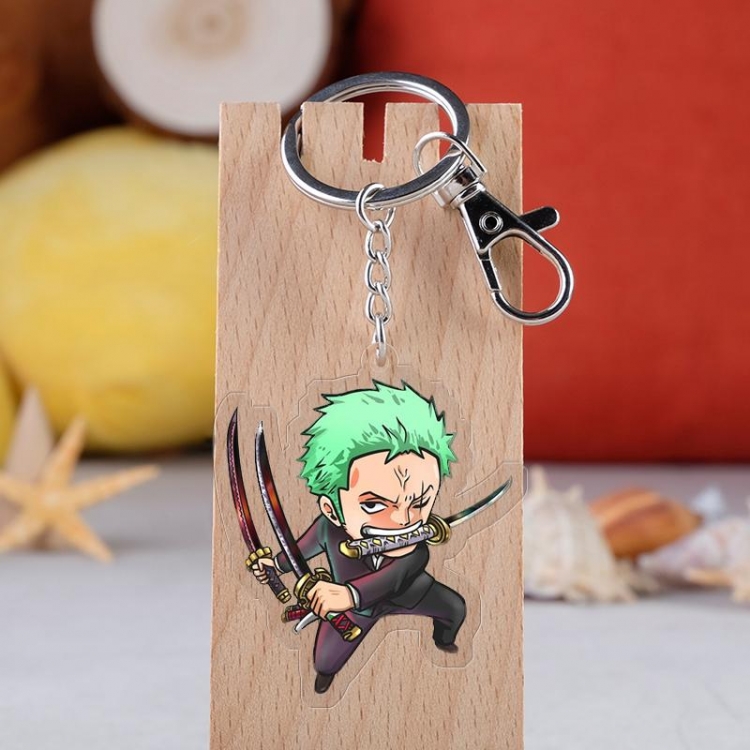 One Piece Anime acrylic keychain price for 5 pcs 2099