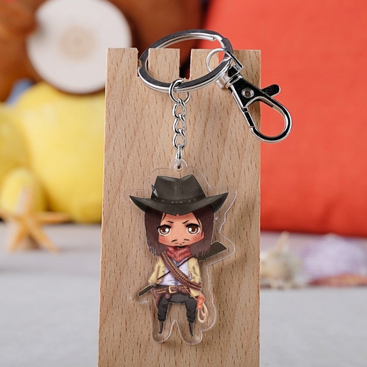 A Fistful Of Dollars Anime acrylic keychain price for 5 pcs 2299 