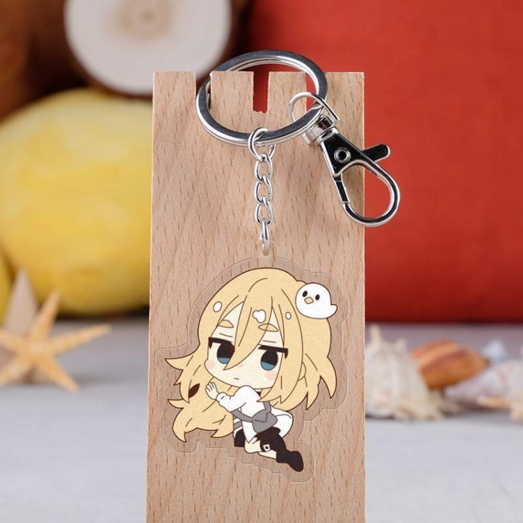 Angels of Death Anime acrylic keychain price for 5 pcs 2991