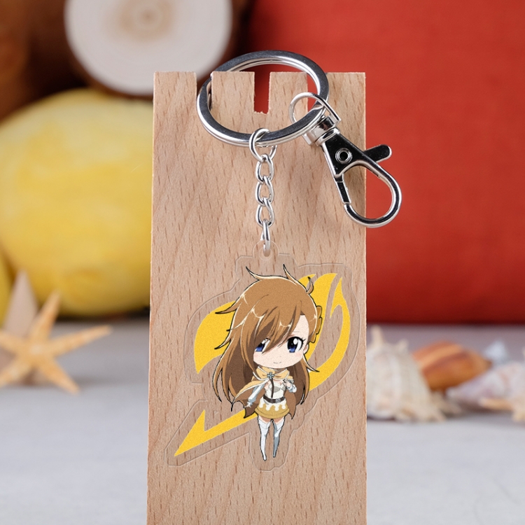 Fairy tail Anime acrylic keychain price for 5 pcs 3074