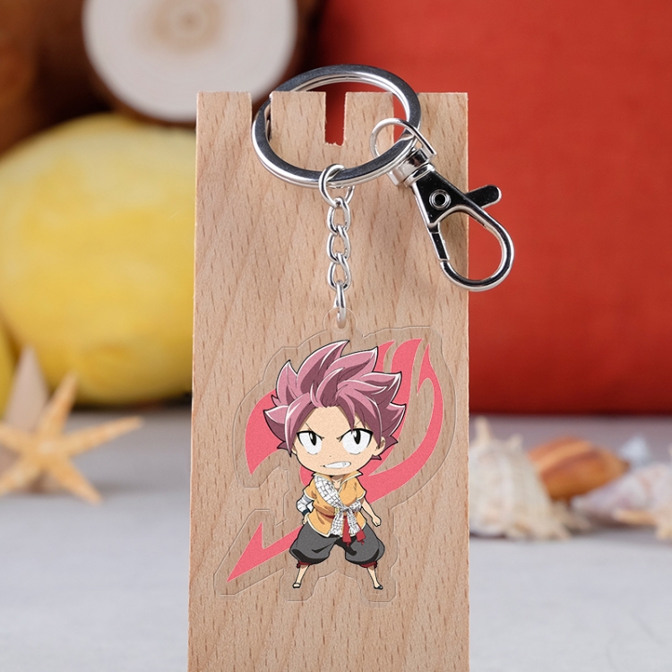 Fairy tail Anime acrylic keychain price for 5 pcs 3073