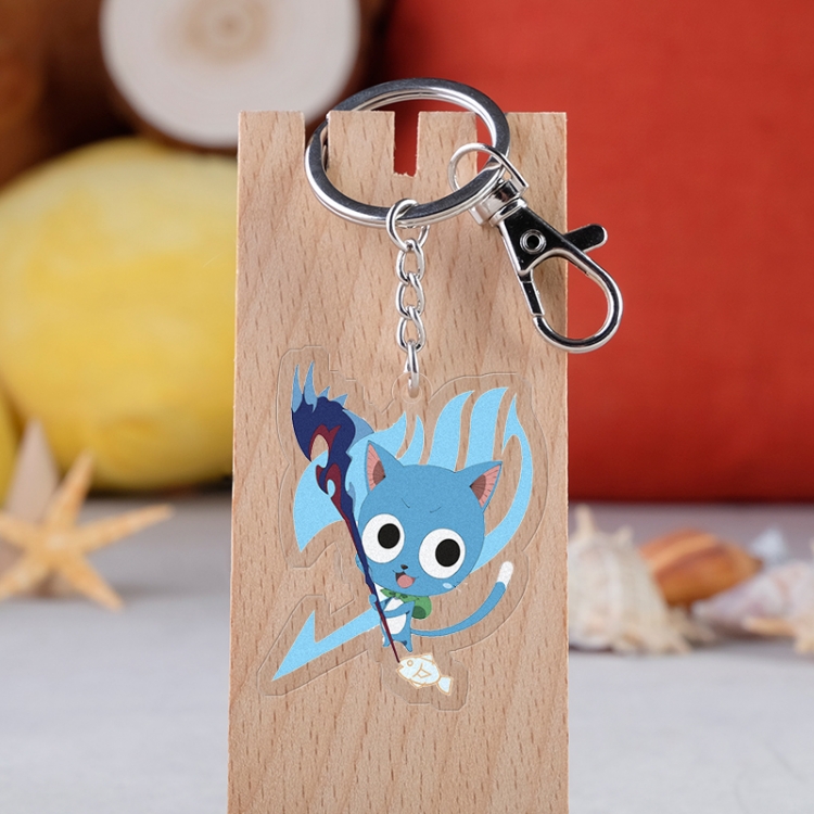 Fairy tail Anime acrylic keychain price for 5 pcs 3076