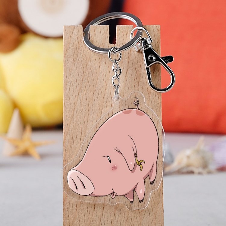 The Seven Deadly Sins Anime acrylic keychain price for 5 pcs 2966