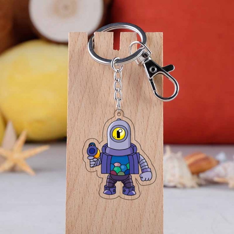 Brawl Stars Anime acrylic keychain price for 5 pcs 4600