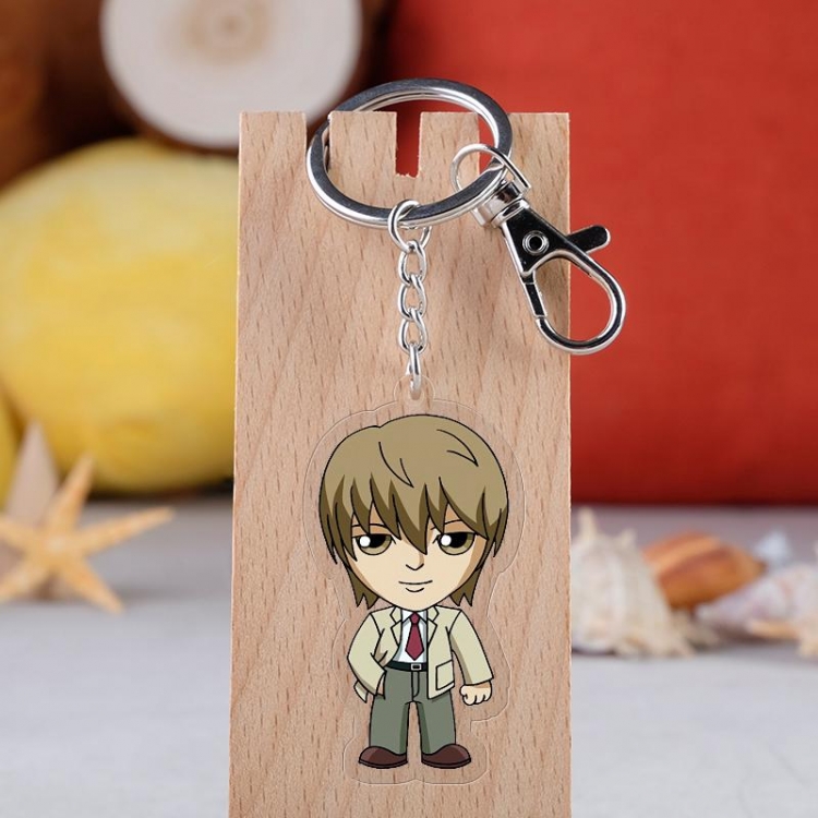 Death note Anime acrylic keychain price for 5 pcs 2855