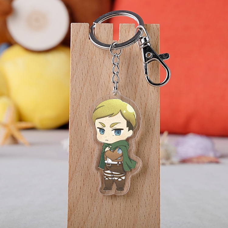 Shingeki no Kyojin Anime acrylic Key Chain  price for 5 pcs 3504