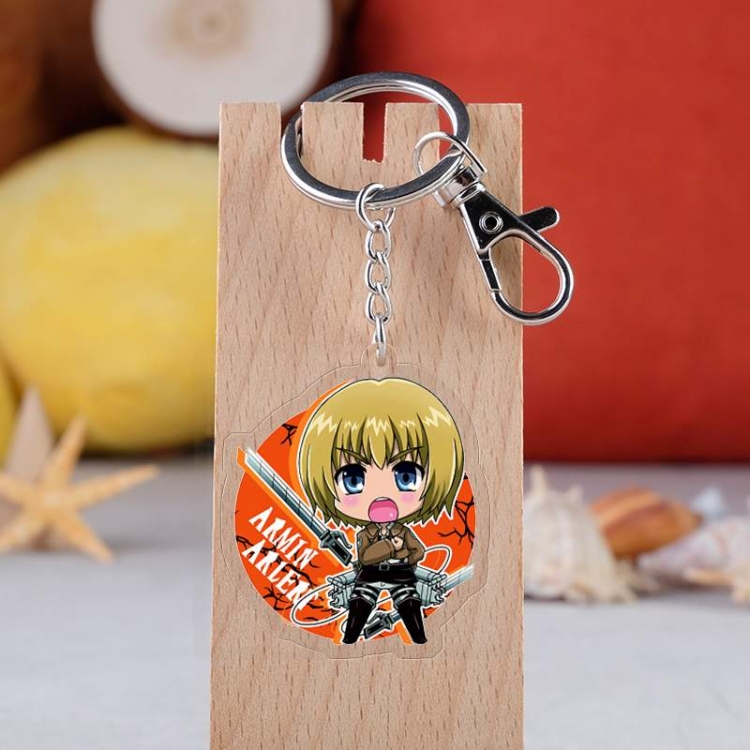 Shingeki no Kyojin Anime acrylic Key Chain  price for 5 pcs 2071