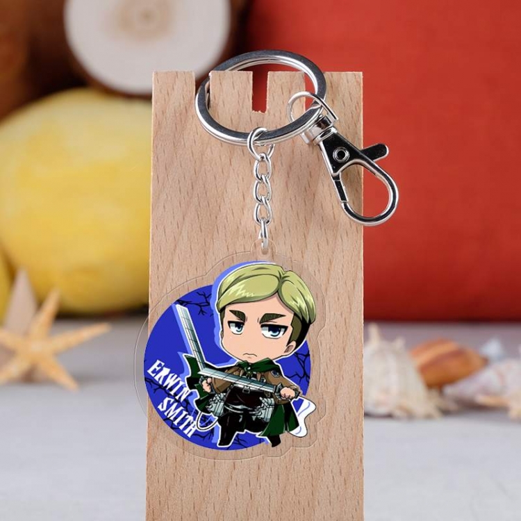 Shingeki no Kyojin Anime acrylic Key Chain  price for 5 pcs 2069