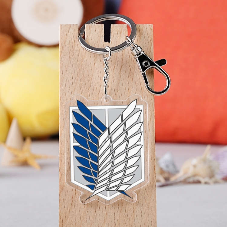 Shingeki no Kyojin Anime acrylic Key Chain  price for 5 pcs 3519