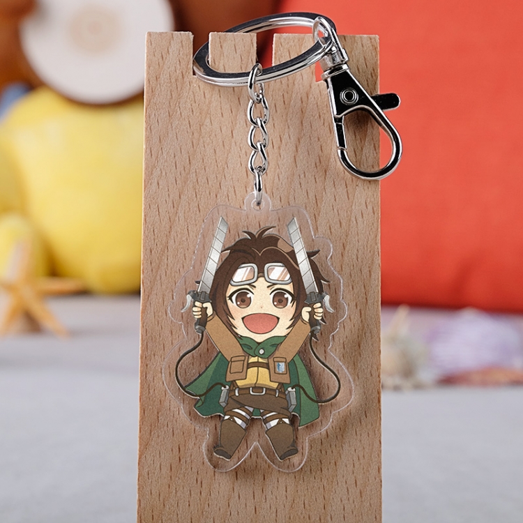 Shingeki no Kyojin Anime acrylic Key Chain  price for 5 pcs 3506