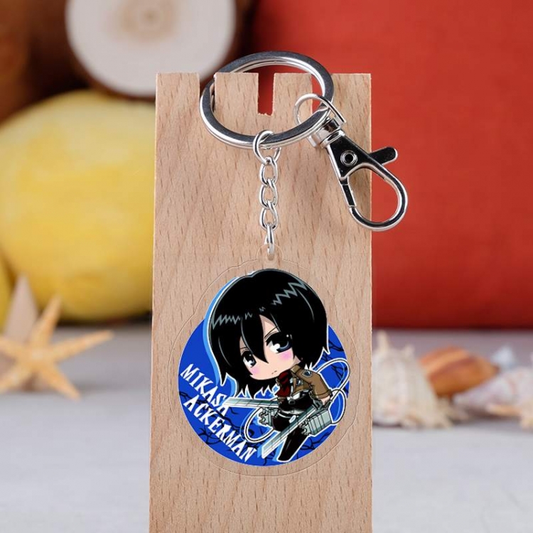 Shingeki no Kyojin Anime acrylic Key Chain  price for 5 pcs 2072