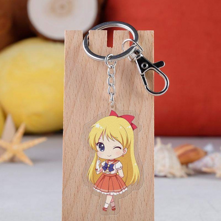 Sailormoon Anime acrylic keychain price for 5 pcs 2011