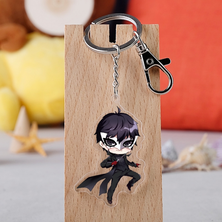 Persona  Anime acrylic Key Chain  price for 5 pcs 2866