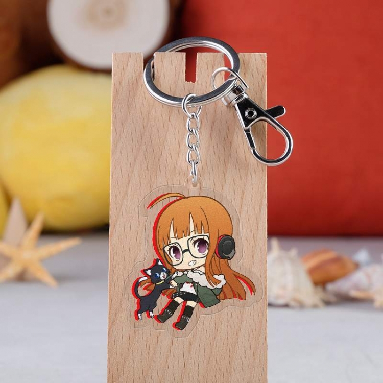 Persona  Anime acrylic Key Chain  price for 5 pcs 2874