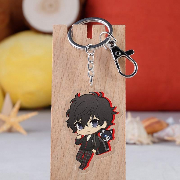 Persona  Anime acrylic Key Chain  price for 5 pcs 2869