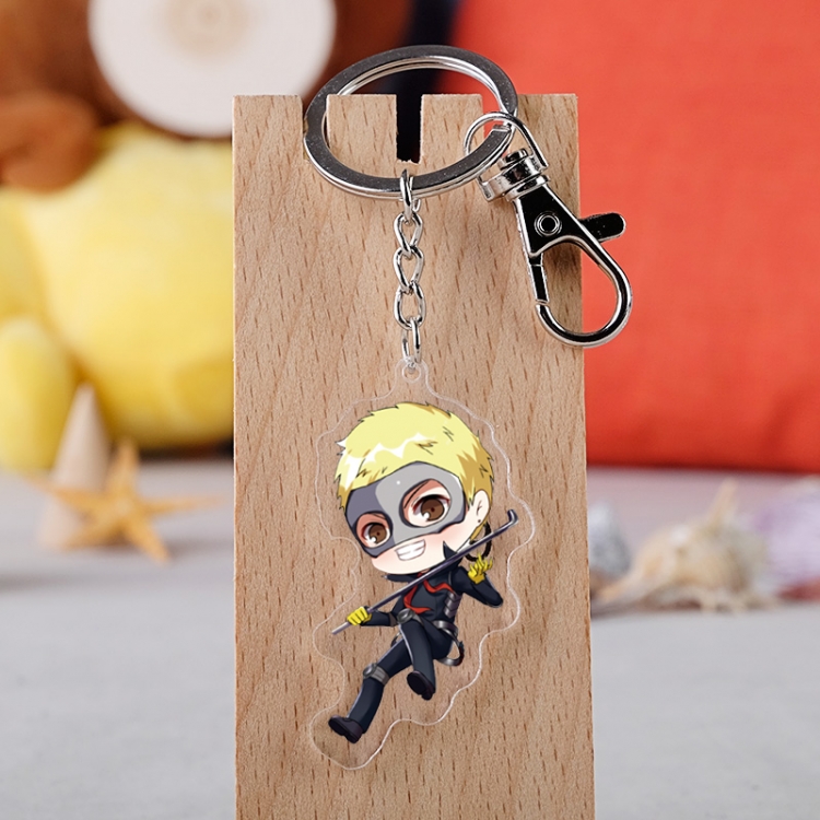 Persona  Anime acrylic Key Chain  price for 5 pcs 2867