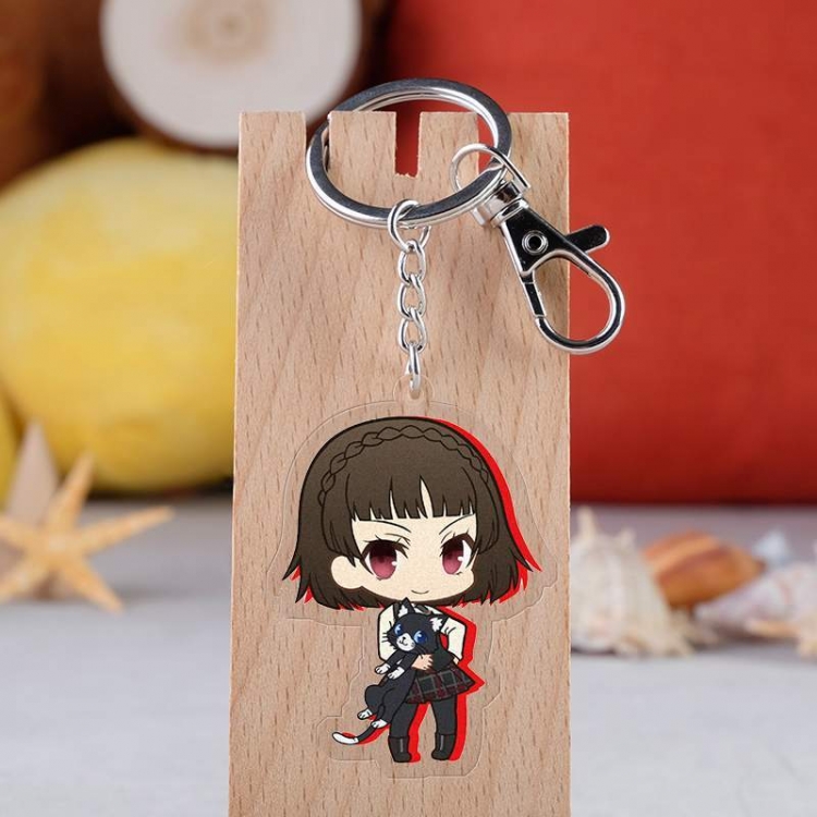 Persona  Anime acrylic Key Chain  price for 5 pcs 2873