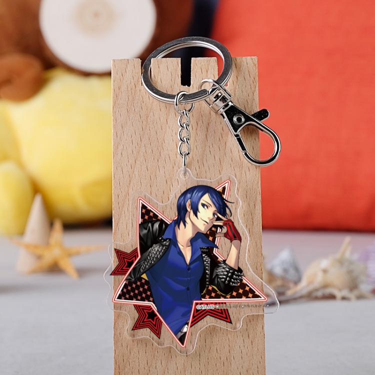 Persona  Anime acrylic Key Chain  price for 5 pcs 2857