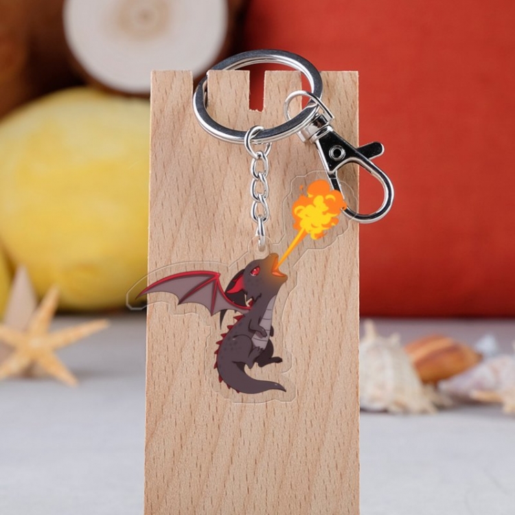 Game of Thrones  Anime acrylic Key Chain  price for 5 pcs 3726