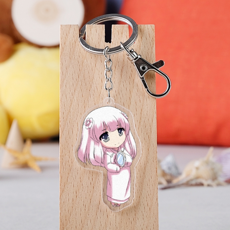Inuyasha Anime acrylic Key Chain  price for 5 pcs 3500