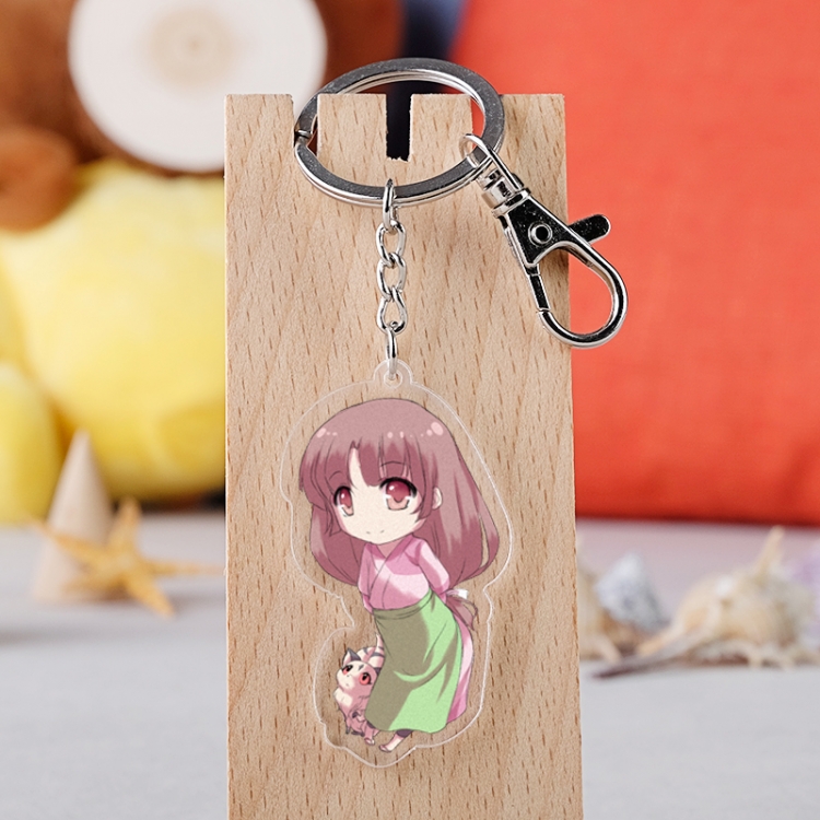 Inuyasha Anime acrylic Key Chain  price for 5 pcs 3502
