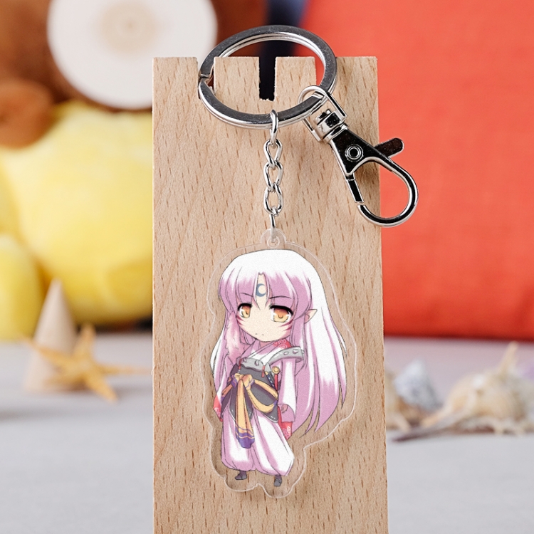 Inuyasha Anime acrylic Key Chain  price for 5 pcs 3495
