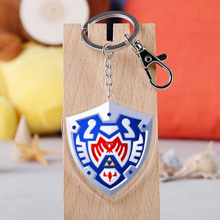 The Legend of Zelda Anime acrylic Key Chain  price for 5 pcs 3528