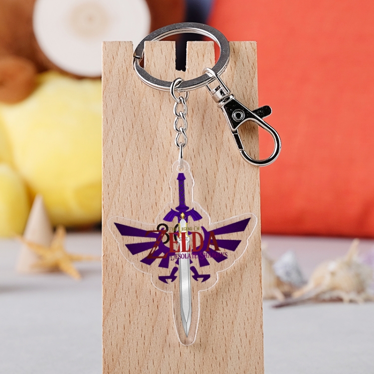 The Legend of Zelda Anime acrylic Key Chain  price for 5 pcs 3525