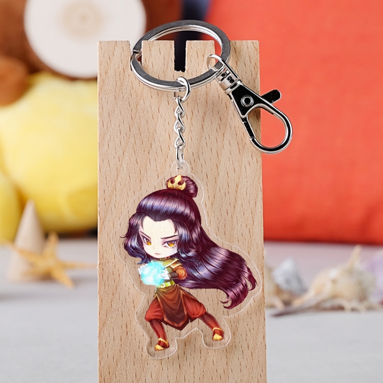 The Last Airbender  Anime acrylic keychain price for 5 pcs 3476