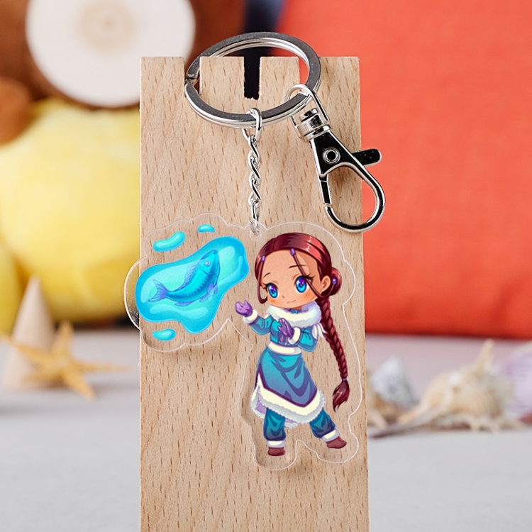 The Last Airbender  Anime acrylic keychain price for 5 pcs 3489