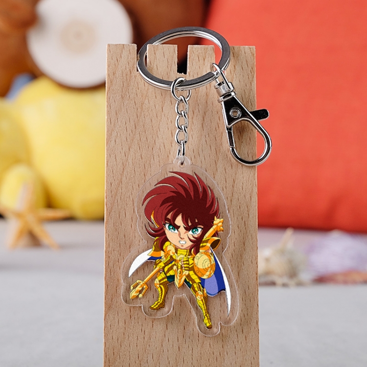Saint Seiya Anime acrylic Key Chain  price for 5 pcs 3124