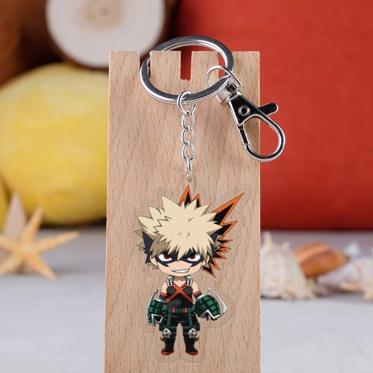 My Hero Academia Anime acrylic Key Chain  price for 5 pcs 2934