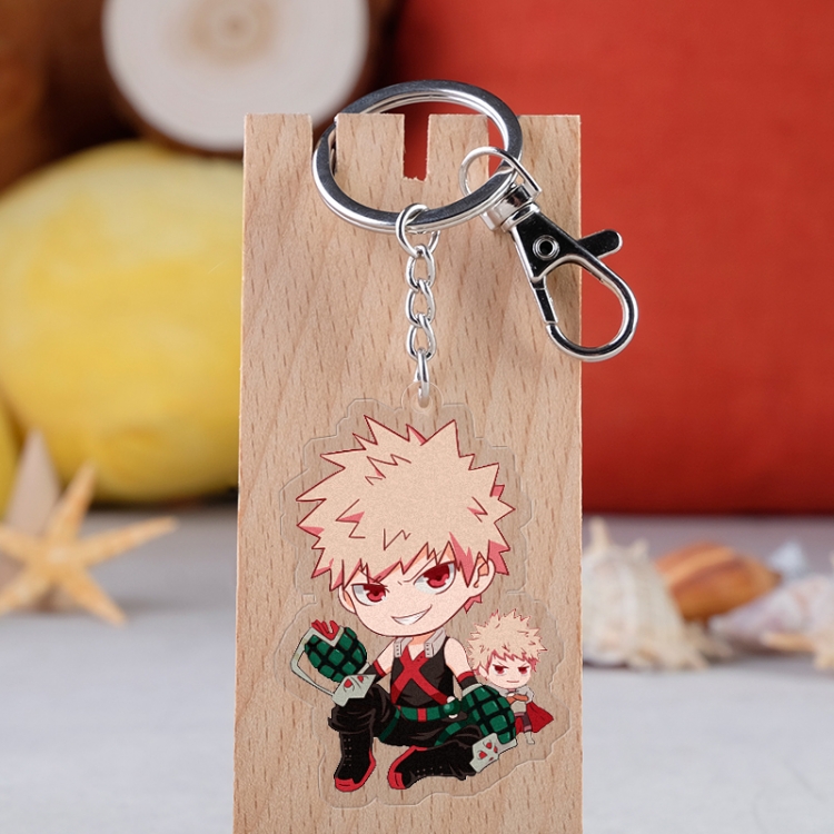 My Hero Academia Anime acrylic Key Chain  price for 5 pcs 2952