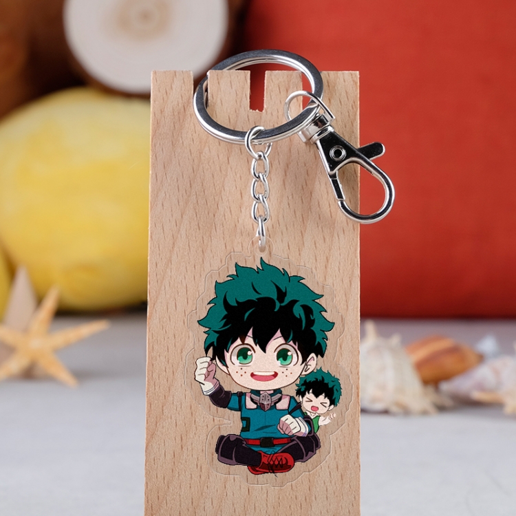 My Hero Academia Anime acrylic Key Chain  price for 5 pcs 2951