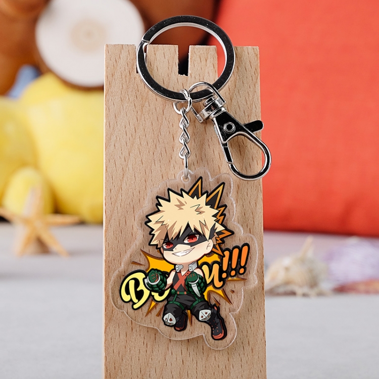 My Hero Academia Anime acrylic Key Chain  price for 5 pcs 2923