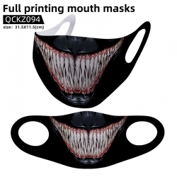 Venom full color mask 31.5X11....