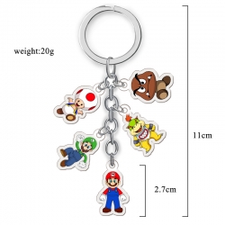 Super Mario Anime acrylic keyc...